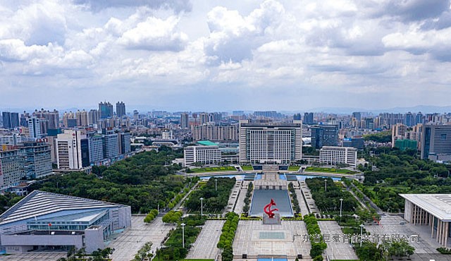 东莞府瞰城市外景